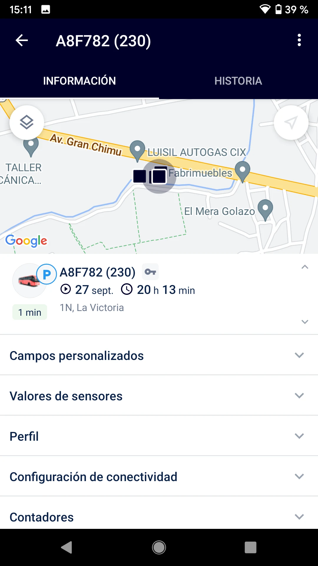 Telematix Tracking screenshot